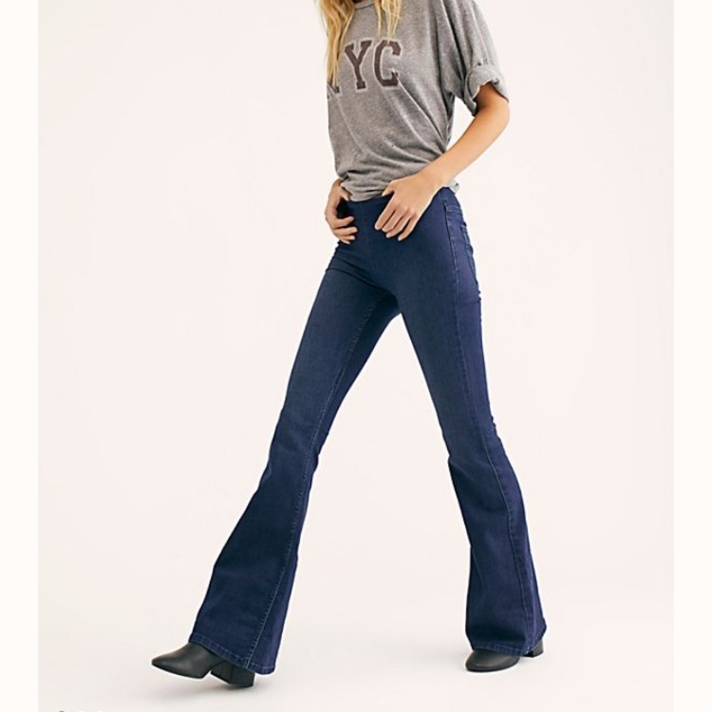 Free people pull on flares